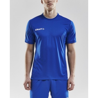 Craft Sport-Tshirt Progress Practise (100% Polyester) cobaltblau/weiss Herren